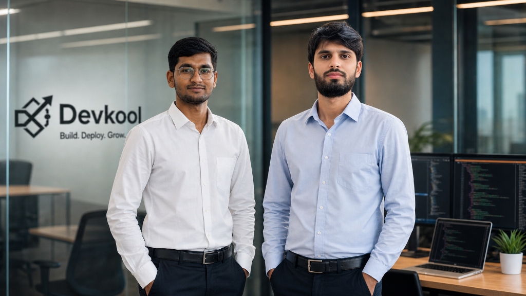 DevKool team - Adarsh Dubey and Shivam Singh